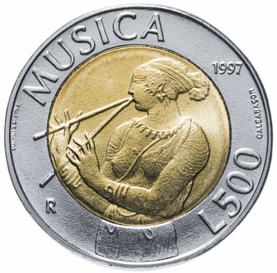 купить Сан-Марино 500 лир (lire) 1997