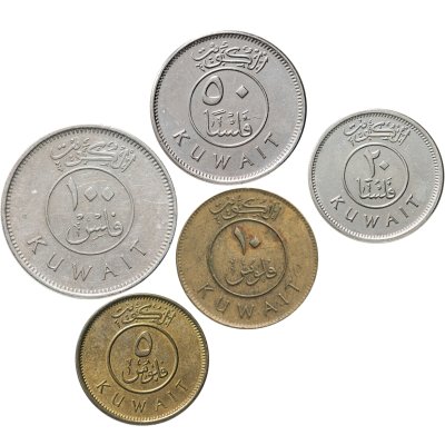 купить Кувейт набор из 5 монет 2006-2014