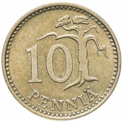 купить Финляндия 10 пенни 1976