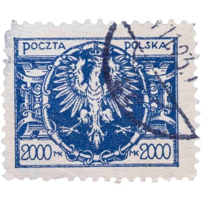купить Польша 2000 марок 1923 "Орел"