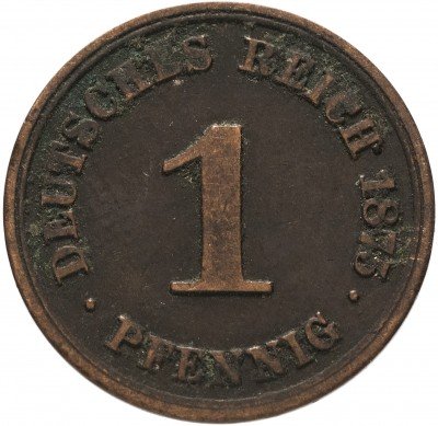 купить Германия 1 пфенниг 1875