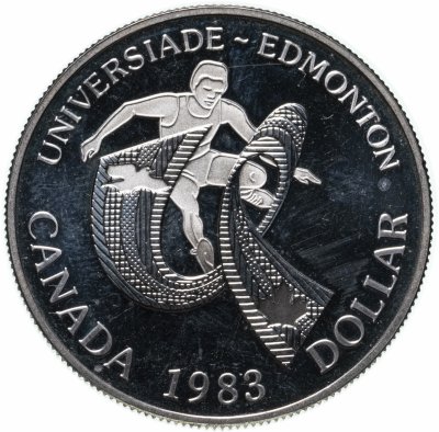 купить Канада 1 доллар (dollar) 1983 "XII Универсиада в Эдмонтоне"