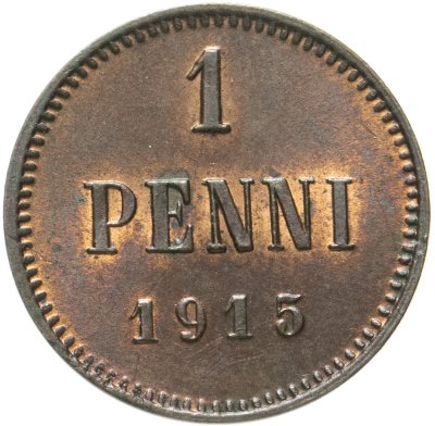 купить 1 пенни (penni) 1915