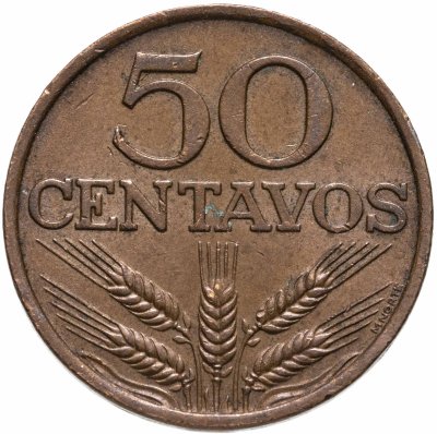 купить Португалия 50 сентаво (centavos) 1977