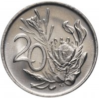 купить ЮАР 20 центов (cents) 1978