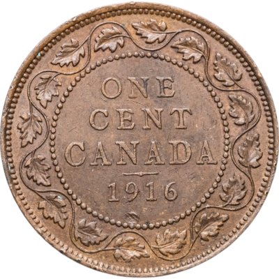купить Канада 1 цент (cent) 1916