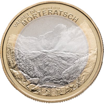 купить Швейцария 10 франков (francs) 2022 Ледники Швейцарии - Мортерач