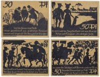купить Германия (Саксония: Бад-Шмидеберг) набор из 4-х нотгельдов 1921