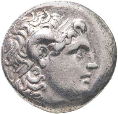 купить Фракийское царство, Лисимах, 306/5-281 годы до Р.Х., Тетрадрахма. (голова Александра Македонского)