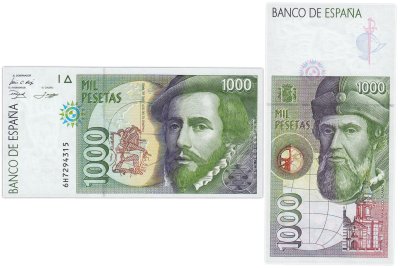купить Испания 1000 песет 1992 года (Pick 163)