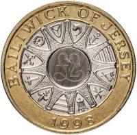 купить Джерси 2 фунта (pounds) 1998
