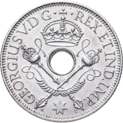купить Новая Гвинея 1 шиллинг (shilling) 1935