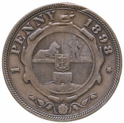 купить Южно-Африканская Республика (Трансвааль) 1 пенни 1898