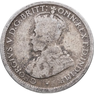 купить Австралия 6 пенсов (pence) 1917