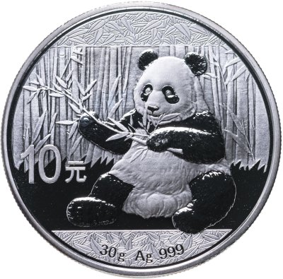 купить Китай 10 юаней 2017 Proof "Панда"