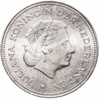 купить Нидерланды 10 гульденов (gulden) 1970 "25 лет освобождения Нидерландов от фашистских захватчиков"