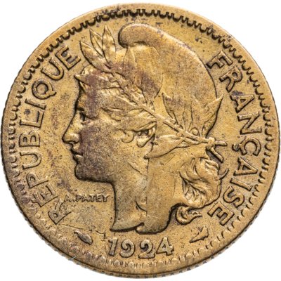 купить Того 1 франк (franc) 1924