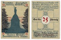 купить Германия (Липпе-Детмольд: Детмольд) 25 пфеннигов 1920 (268.1/B1)