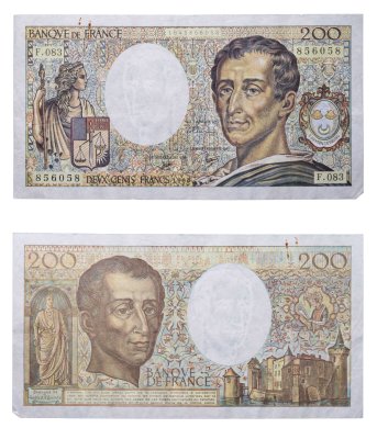 купить Франция 200 франков 1990 год (Montesquieu, барон де Монтескьё)