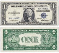 Купить США 1 доллар 1935 series 1935F (Pick 416)