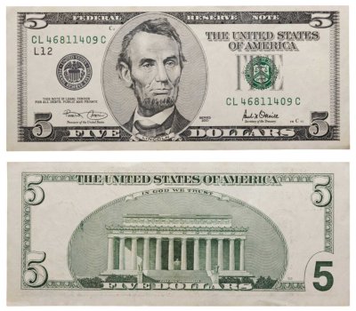 купить США 5 долларов 2001 год (Pick 510) L-Сан Франциско
