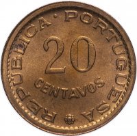 купить Сан-Томе и Принсипи 20 сентаво 1971