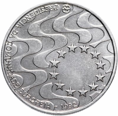 купить Португалия 200 эскудо (escudos) 1992 "Председательство Португалии в Евросоюзе"