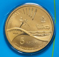 Купить Австралия 5 долларов 2006 "Игры Содружества в Мельбурне" в буклете