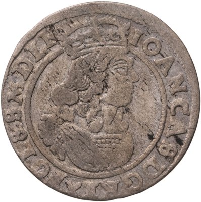 купить Речь Посполитая, Ян II Казимир, шестак (6 грошей) 1665