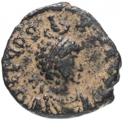 купить Римская империя, Элия Евдоксия, жена Аркадия, нуммий. 401-405 гг