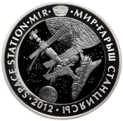 купить Казахстан 500 тенге 2012 «Станция мир»сертификат №3333