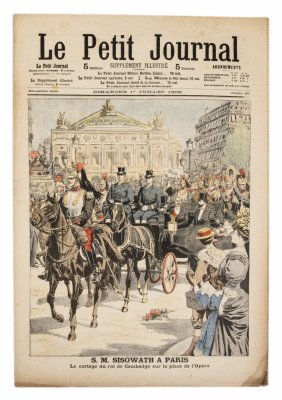 купить Газета "Le Petit Journal" выпуск № 815 от 01 июля 1906