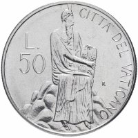 купить Ватикан 50 лир (lire) 1986