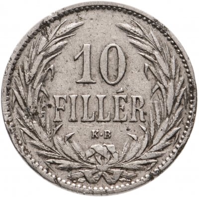 купить Венгрия 10 филлеров 1893