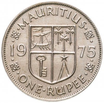 купить Маврикий 1 рупия (rupee) 1975