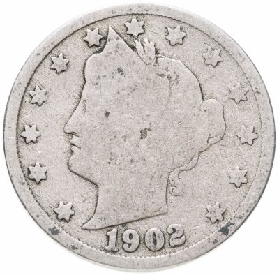 купить США 5 центов (cents) 1902 Liberty Nickel