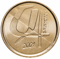 купить Испания 5 песет (pesetas) 2001