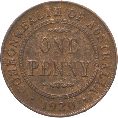 купить Австралия 1 пенни (penny) 1920