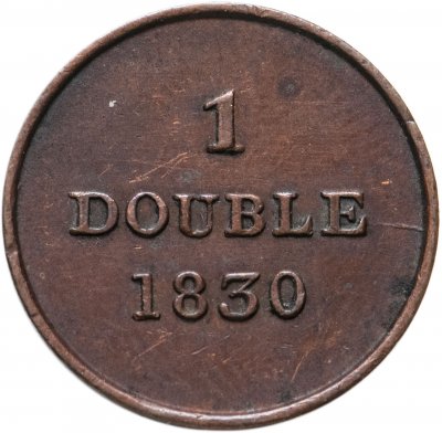 купить Гернси 1 дубль (double) 1830