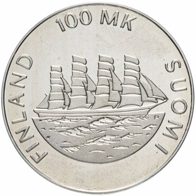 купить Финляндия 100 марок 1991 "70 лет автономии Аландских островов"