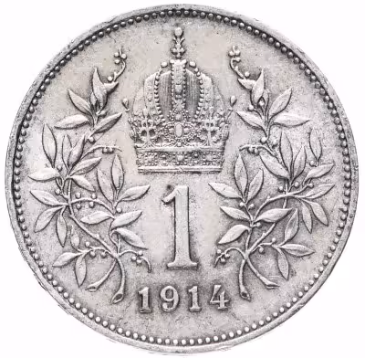 купить Австро-Венгрия 1 крона 1914 год для Австрии