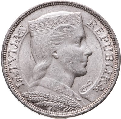 купить Латвия 5 латов (lati) 1929