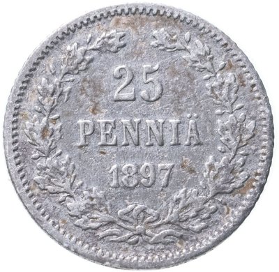 купить 25 пенни (pennia) 1897 L