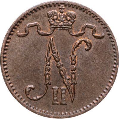 купить 1 пенни (penni) 1913 Российская Финляндия