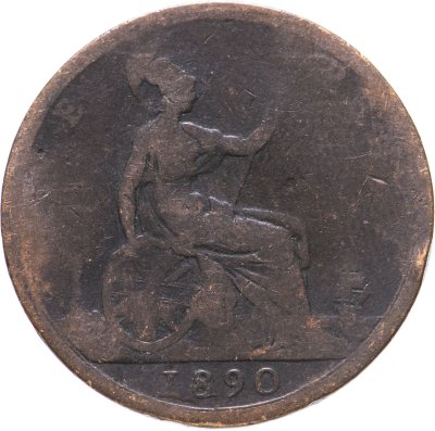 купить Великобритания 1 пенни (penny) 1890