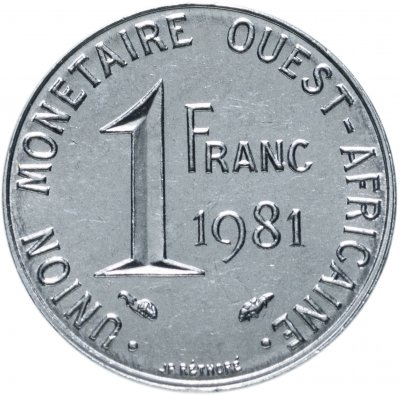 купить Западная Африка (BCEAO) 1 франк (franc) 1981