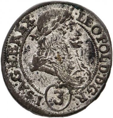 купить Австрия 3 крейцера 1694
