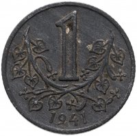 купить Богемия и Моравия 1 крона (crown) 1941