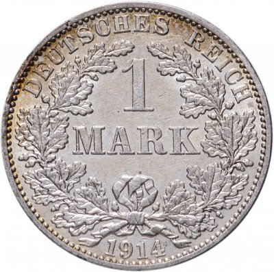 купить Германия, Германская империя 1 марка 1914 "А" - Берлин