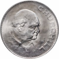 купить Великобритания 1 крона 1965 Черчиль